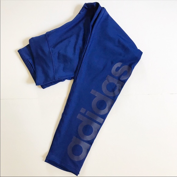 adidas Pants - Adidas Royal Blue Mix Fab Tight Size L